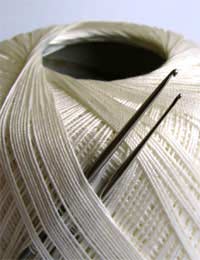 Wool Woollen Worsted Fabric Sew Needle